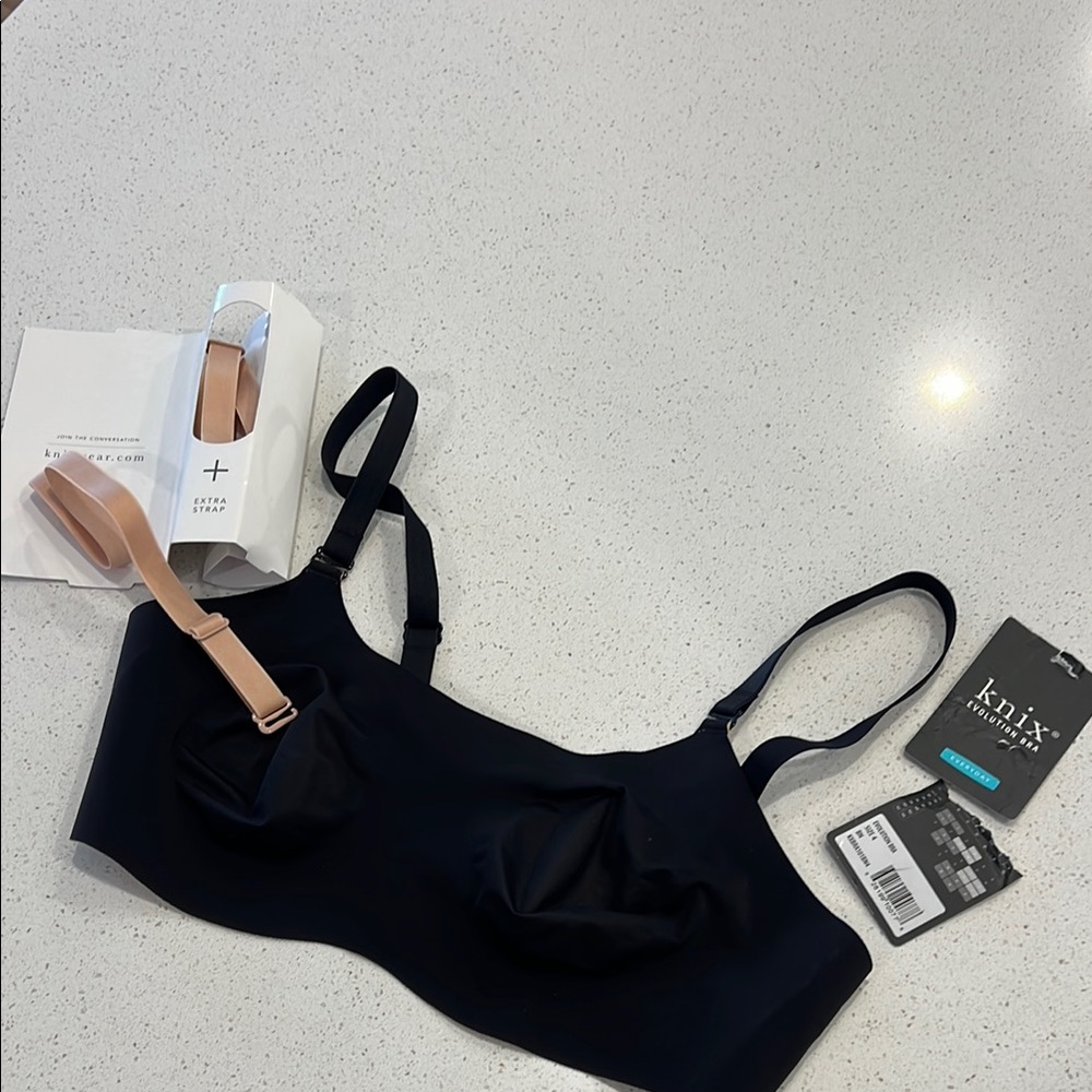 Knix Black Wireless Bra